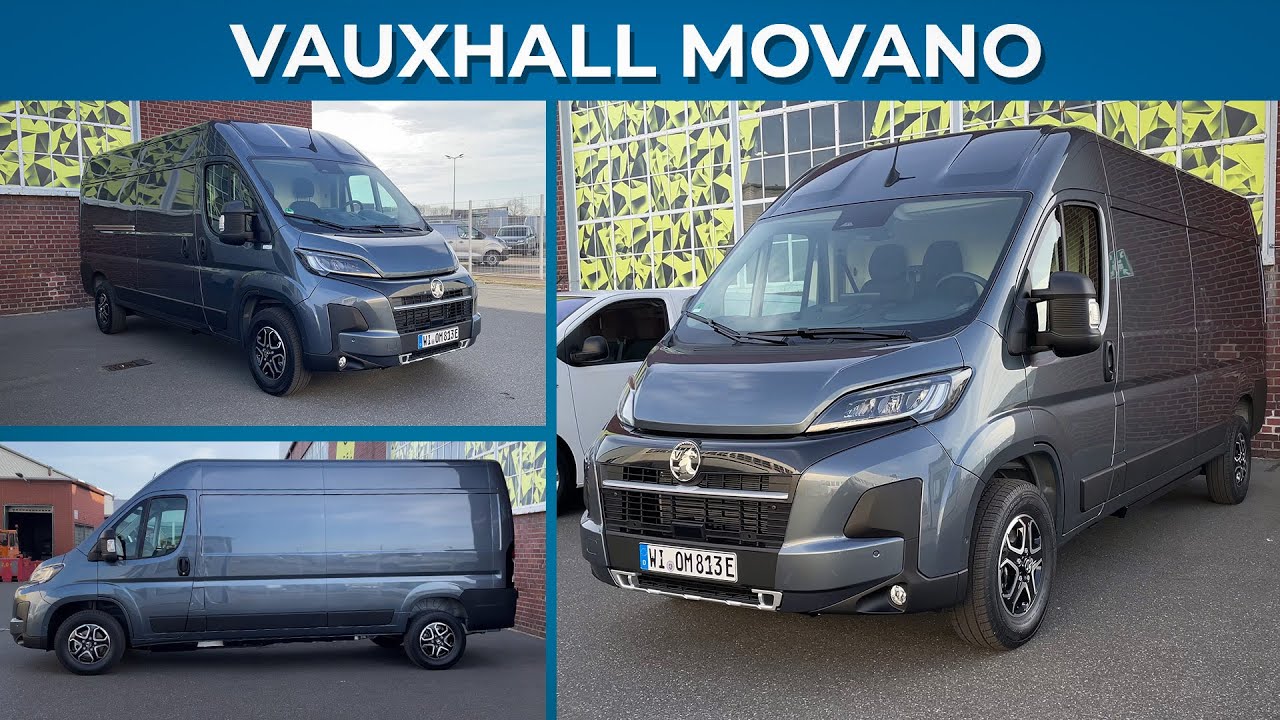 2024 Vauxhall Movano - POV drive and walkaround - Movano Electric, Diesel and Hydrogen