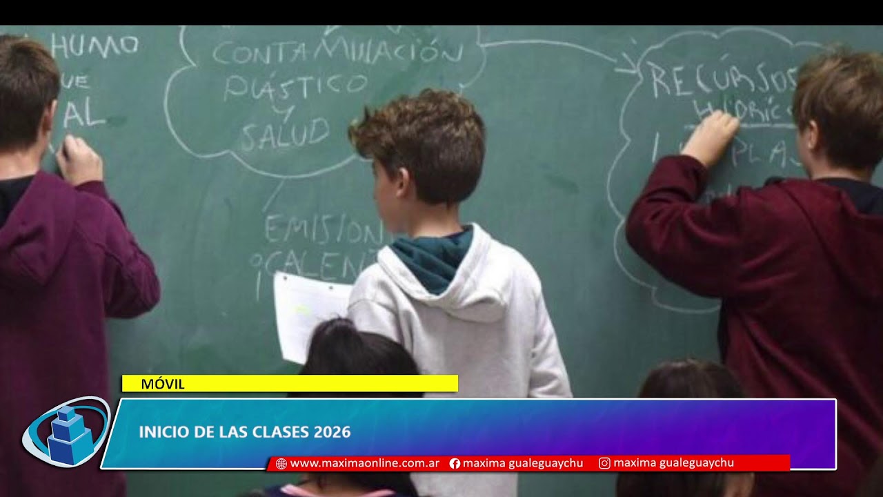 Inicio de las clases 2026| Radio Máxima 94.5mhz. Gualeguaychú