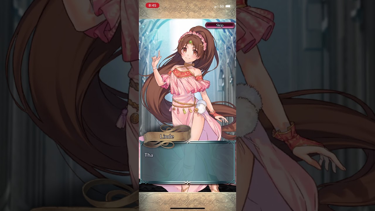 Fire Emblem Heroes - Linde Confession