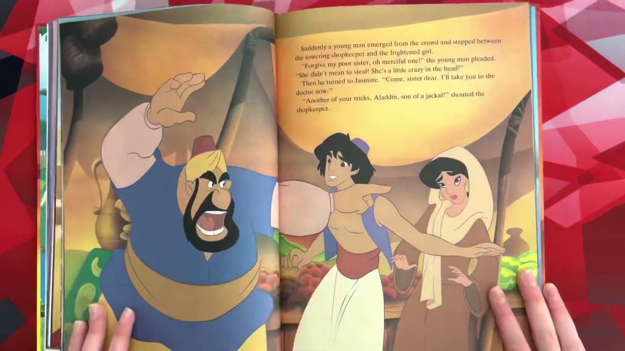 Disney’s Aladdin Storybook!