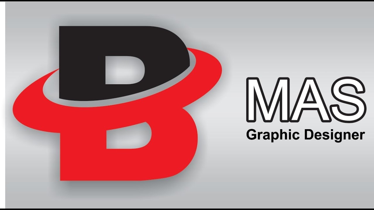 How to Create a Logo with alphabet B Logo in Corel Draw x6
