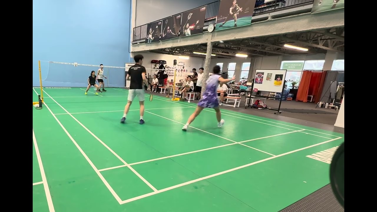 Badminton Zone Open 2026 XD Final Sara/Zion vs Alina/Hank Game 2