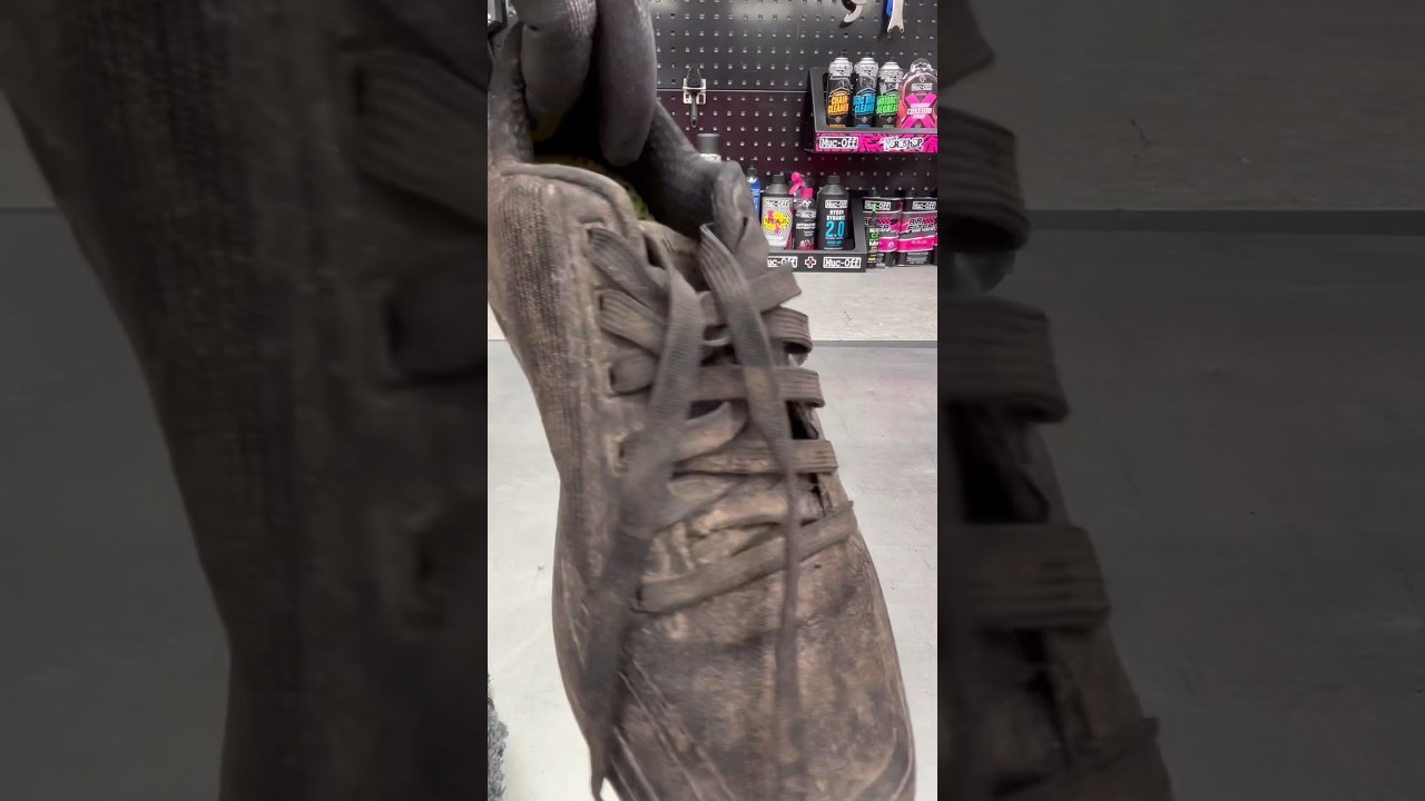 HOW TO CLEAN YOUR SHOES WITH MUCOFF #mucoff #shoecleaning