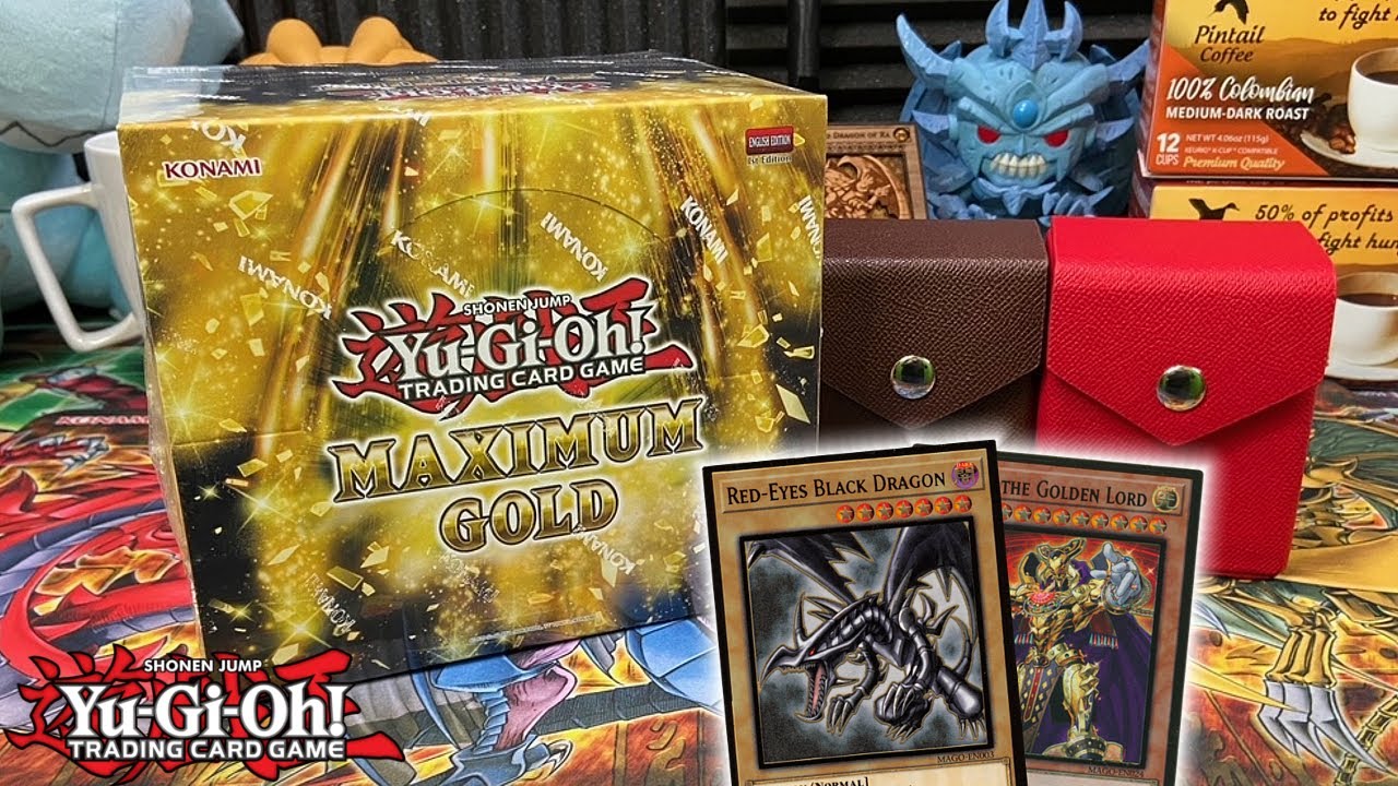 GOLD EVERYWHERE! Yu-Gi-Oh! Maximum Gold Unboxing
