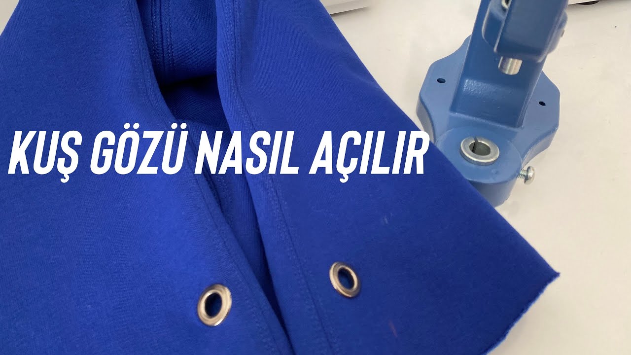 PRES TULUMBA MAKİNESİ İLE KUŞ GÖZÜ NASIL AÇILIR ?