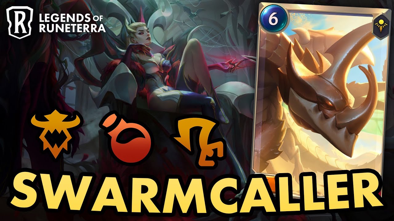 Using Husks to BUFF Swarmcaller!! | Legends of Runeterra | Eternal | Evelynn Kai'sa
