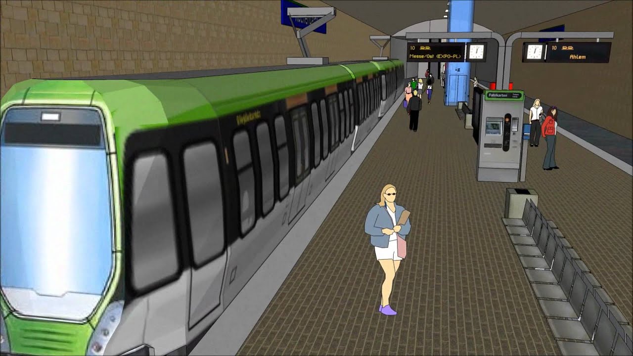 Stadtbahntunnel unter der Limmerstraße - Erste Version