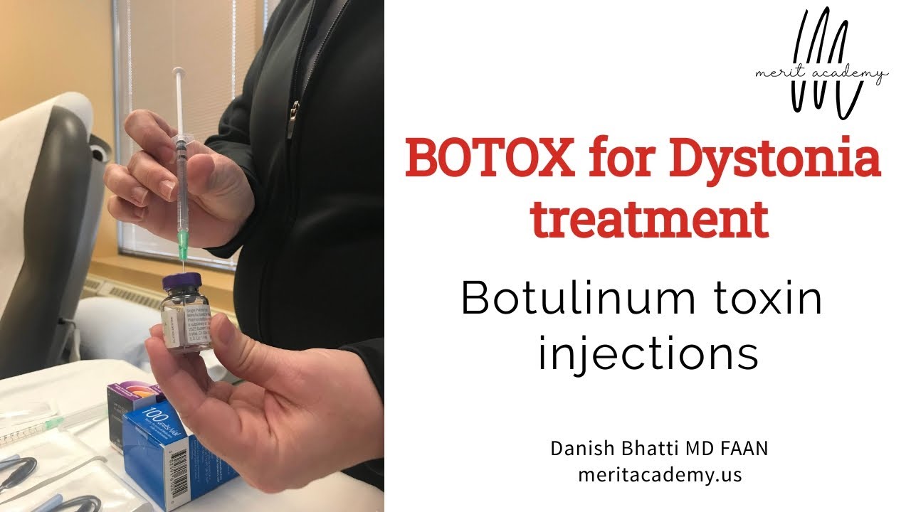Botulinum toxin injections | BOTOX | Dystonia treatment | brief overview