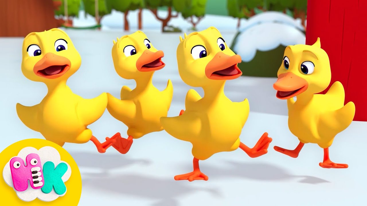 5 paperelle 🐥 Canzoni per Bambini | HeyKids Italiano