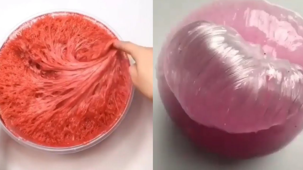 SATISFYING SLIME ASMR -Crunchy, big batch, sizzles and many more