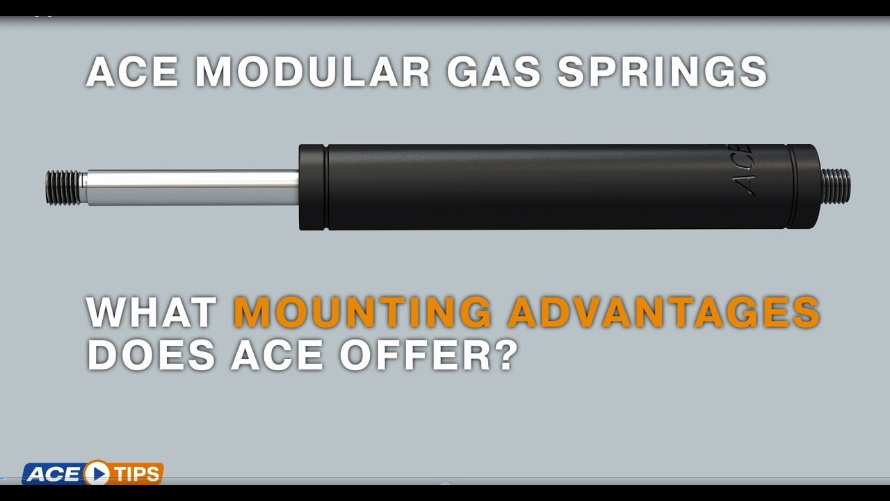 ACETips | ACE Modular Gas Springs: What Mounting Advantages does ACE offer?