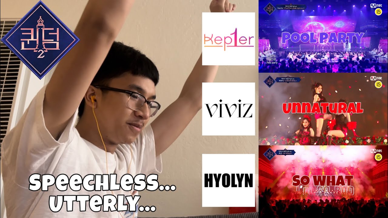REACTING TO QUEENDOM 2 퀸덤2: ROUND 2 PT. 2 (KEP1ER, VIVIZ, HYOLYN)