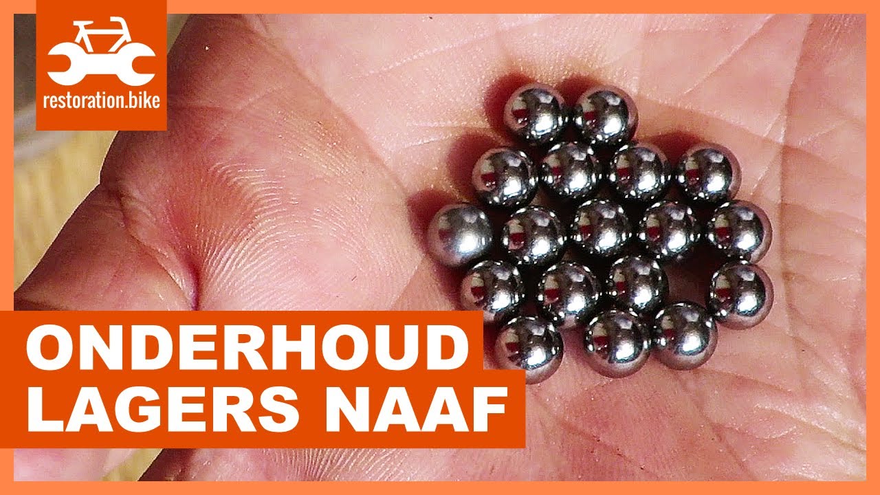 Onderhoud lagers naaf