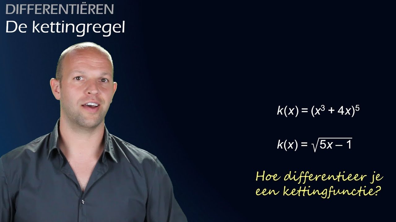 De kettingregel - Regels voor differentiëren (vwo A) - WiskundeAcademie