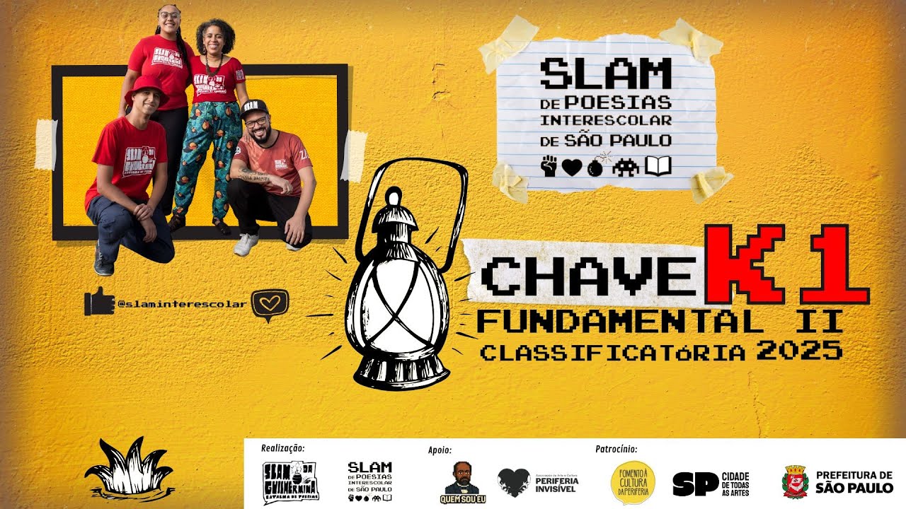 CHAVE K1 - SELETIVAS DO 11° SLAM INTERESCOLAR SP -  Ensino Fundamental II