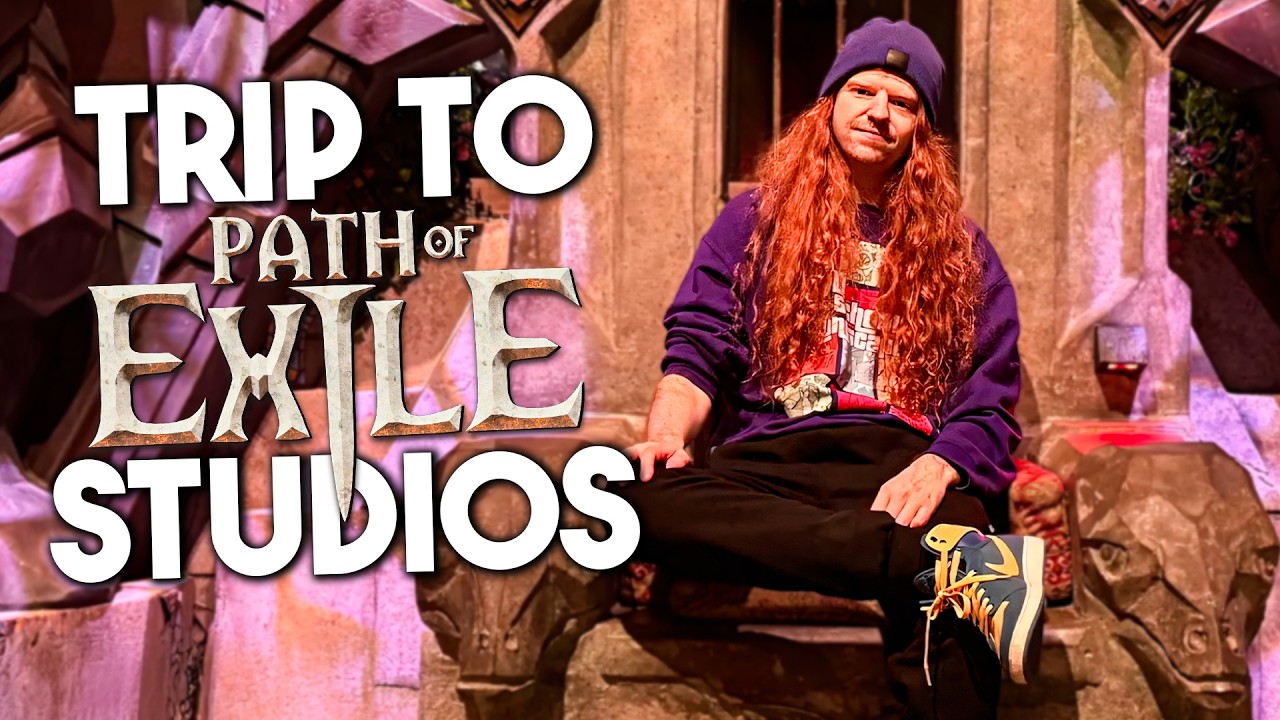 My Trip to GGG's Studio in New Zealand Was Wild ( Path of exile 2 )