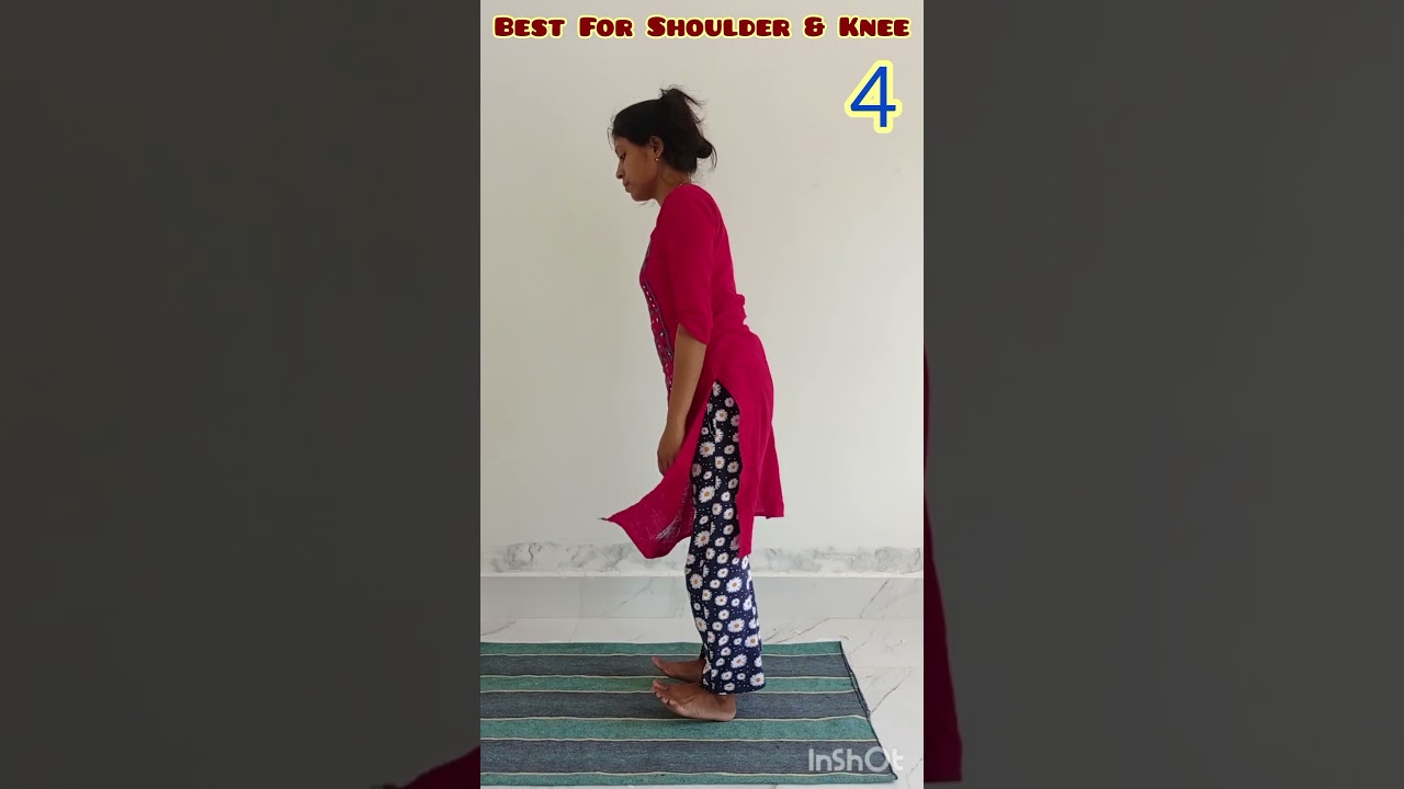 #Best Exercises For Shoulder & Knee Pain #yogafitnessworkout #wellnessyoga #shortsvideo #shorts