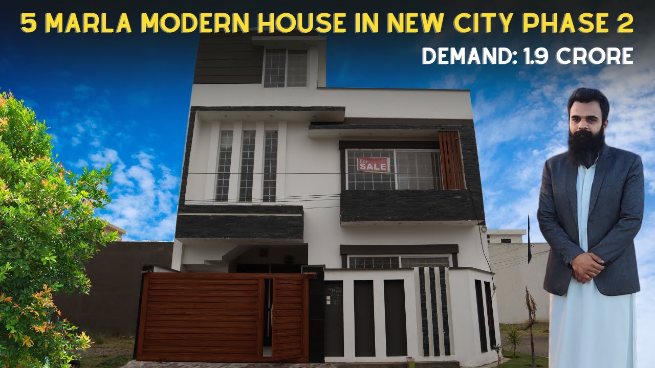 5 Marla Modern House For Sale In New City Phase 2 Wah Cantt