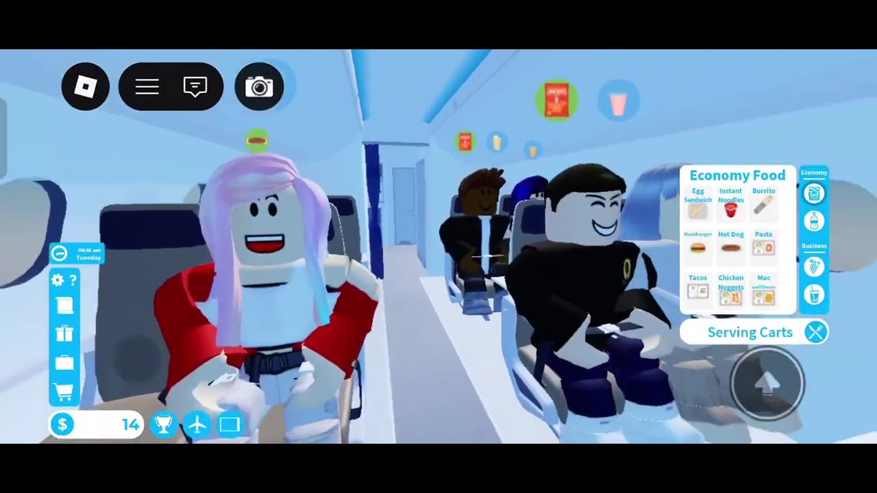 Part 1 hired as a flight attendant 