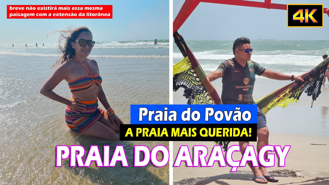 PRAIA DO ARAÇAGY  |  A mais popular do Maranhão!