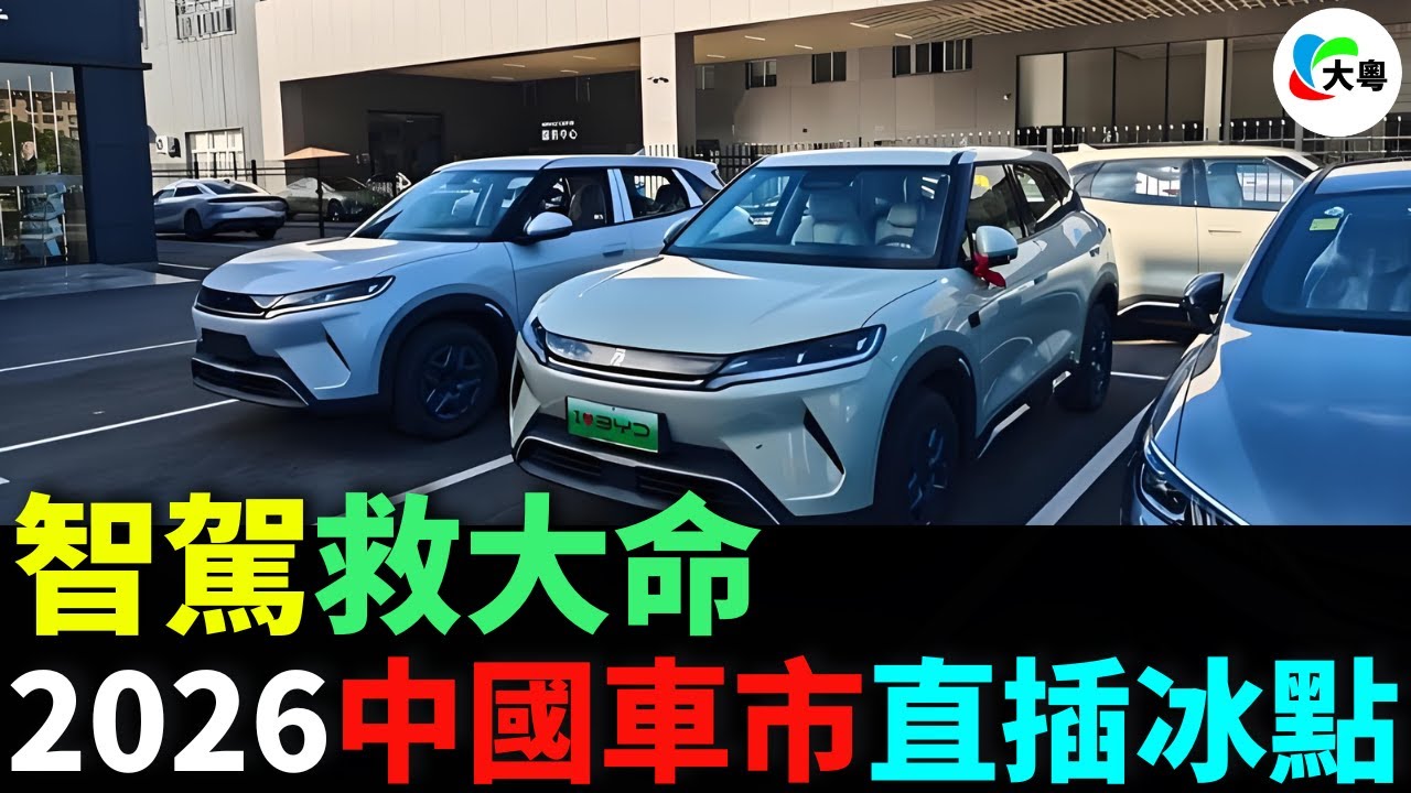 慌到震！2026中國車市直插冰點！補貼退坡頂唔順，智駕可唔可以救命？淘汰賽正式開打，邊個捱得到寒冬？