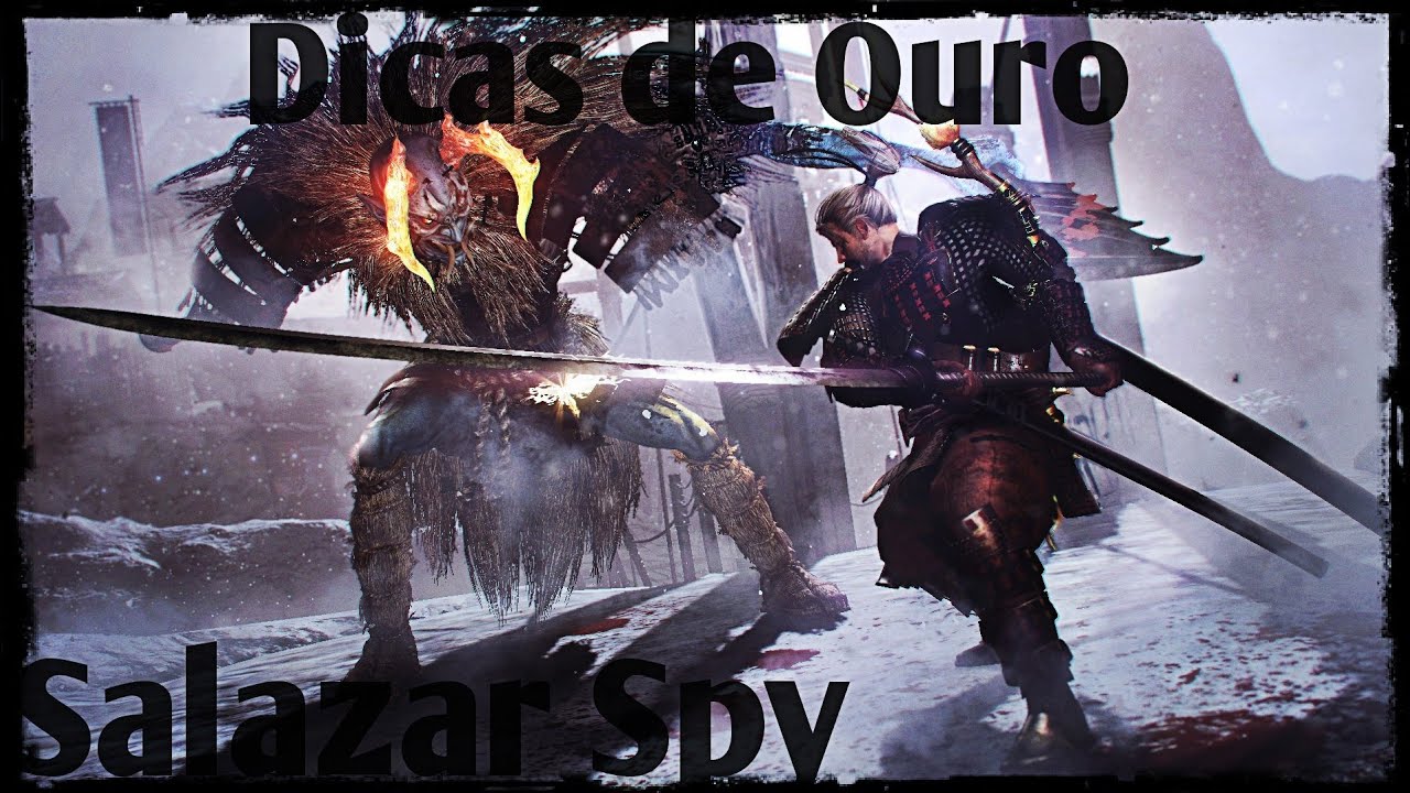 Nioh Dicas de Ouro#10 : Como conseguir o melhor set do jogo sem DLC. Kingo vs Guerreiro.Patch 1. 22.