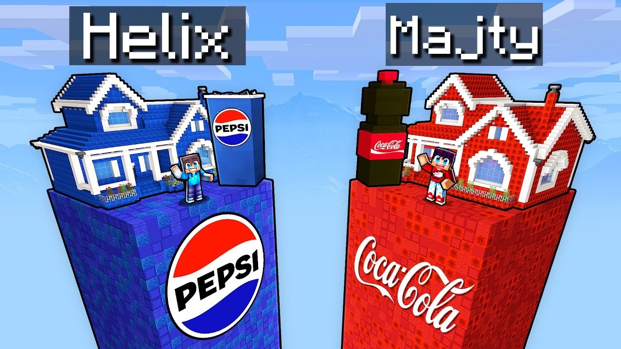 COCA COLA vs PEPSI: Srandovn&iacute; Souboj CHUNKU v Minecraftu!
