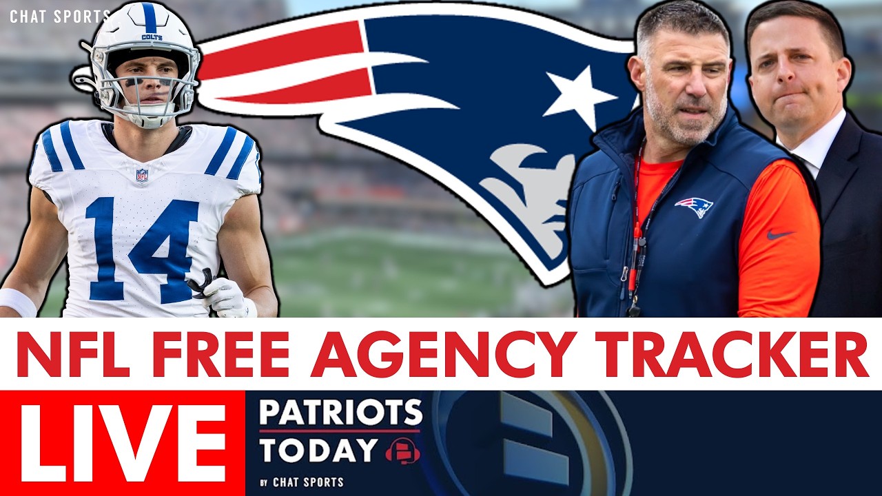 Patriots 2026 NFL Free Agency LIVE: Alec Pierce Rumors + Patriots Free Agency Tracker