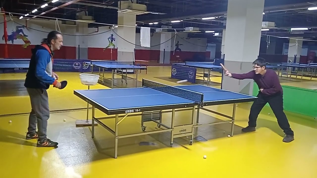 Masa Tenisi Kursu - Yılın Son Gününde Tempolu Çalışma-3 #2024 #masatenisi