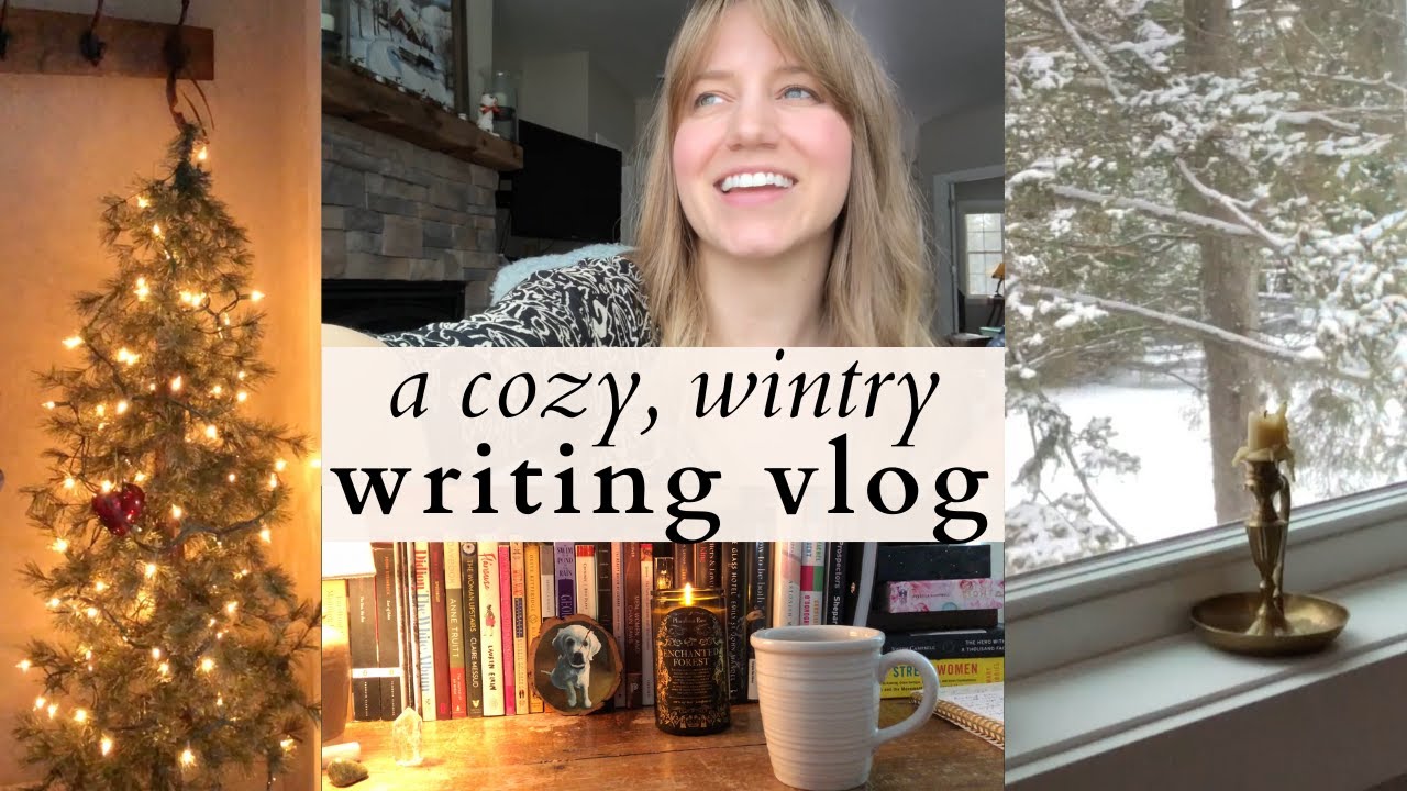 Writing My Novel During the Holidays | A Very Snowy Vlogmas