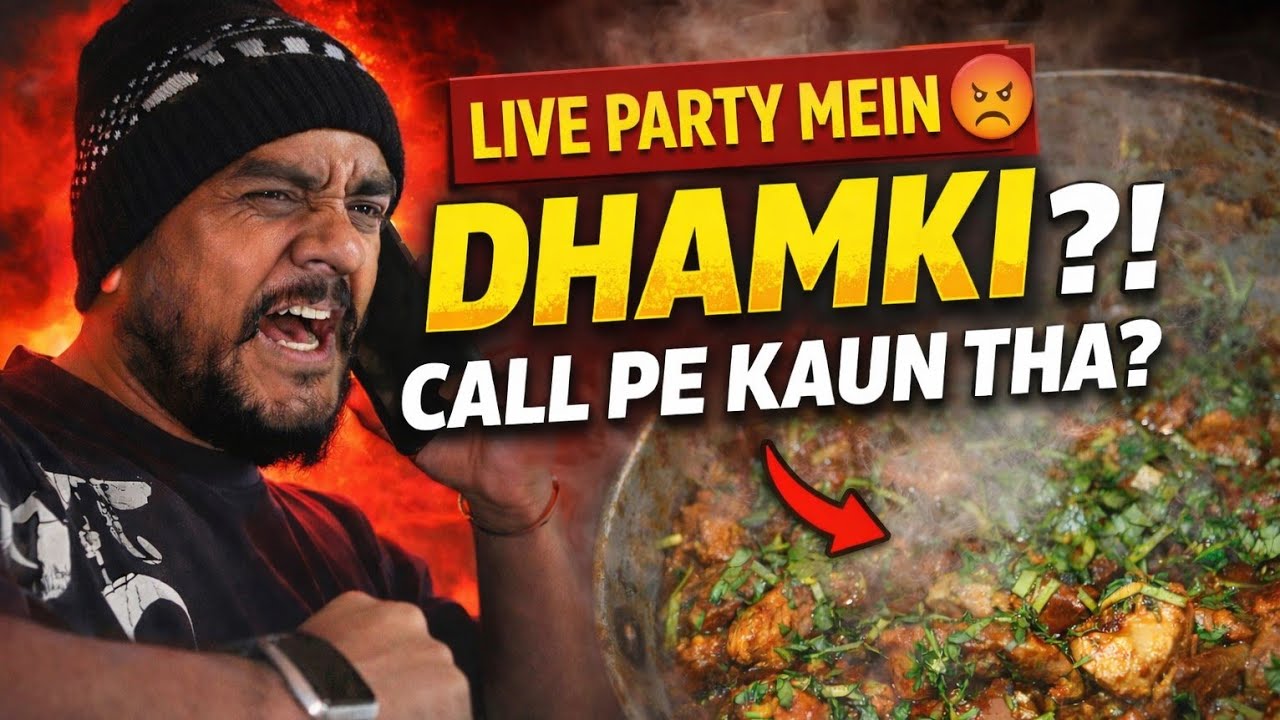 👉 “Evening Party Ke Beech Khuleaam Dhamki 😡| Call Pe Kaun Tha?|#eveningparty #dhamki #call #fighting