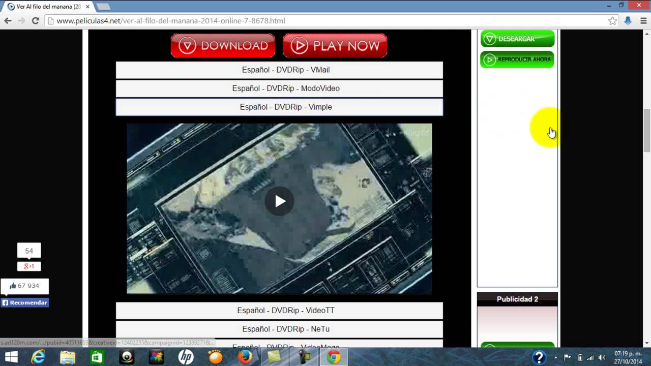 Ver peliculas online gratis