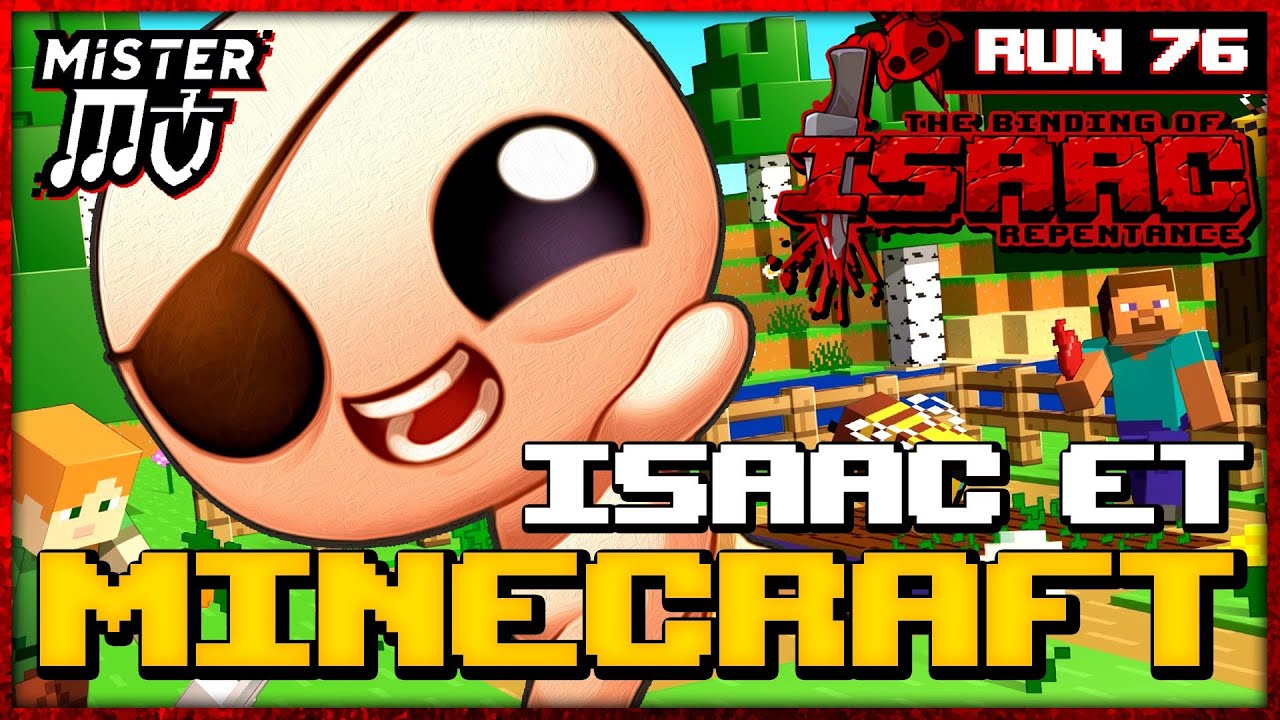 MINECRAFT DANS ISAAC ?! | The Binding of Isaac : Repentance #76