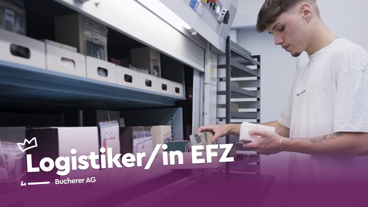 Logistiker/in EFZ - Bucherer AG | Lehrstellenvideo | Yousty