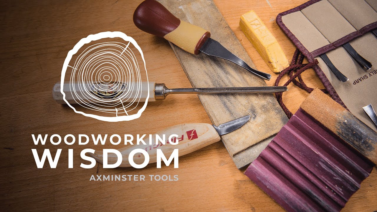 Woodworking Wisdom -  Wood Carving Chisel Sharpening with Ben