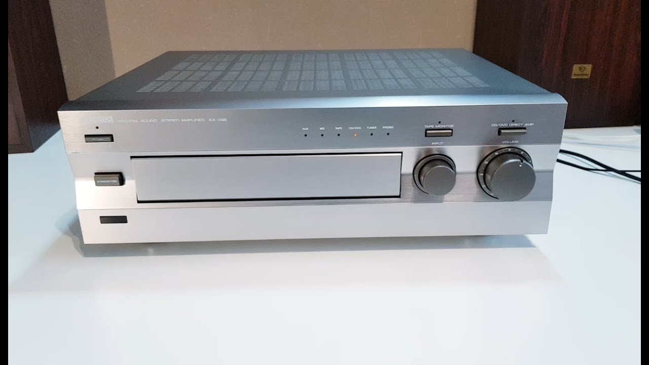YAMAHA AX-396 Natural Sound Stereo Amplifier (2001') Test after repair and maintenance