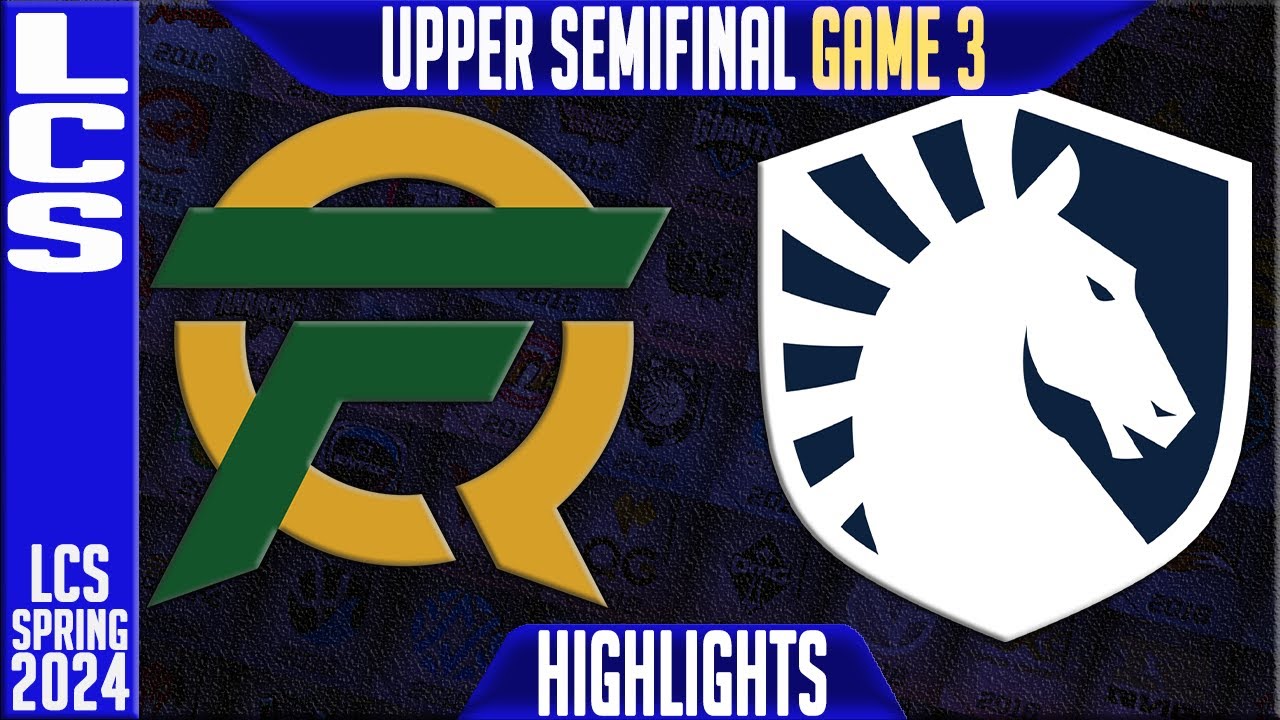 FLY vs TL Highlights Game 3 | LCS Spring 2024 Playoffs Semi-final | FlyQuest vs Team Liquid G3