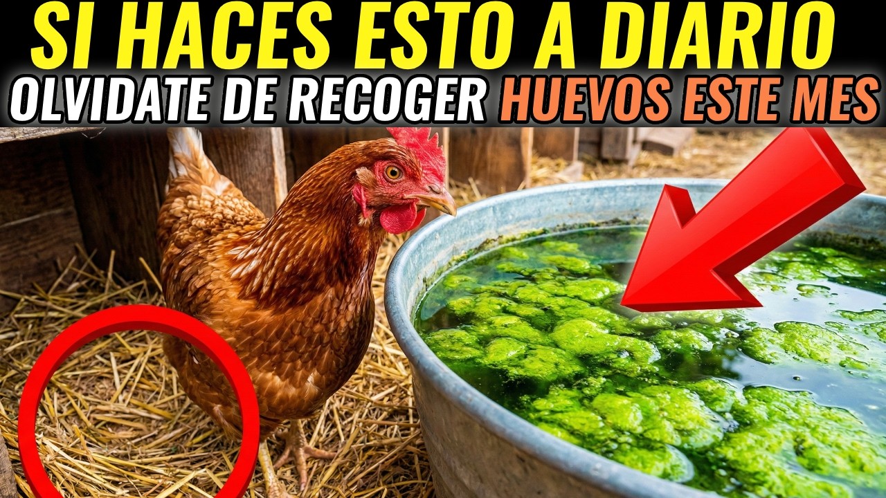 Si haces esto a diario, olvídate de recoger huevos de tus gallinas este mes