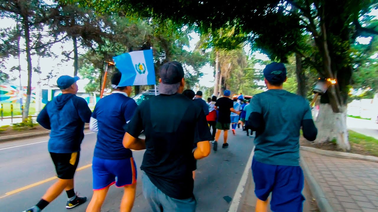 Antorcha, Celebración de Independencia de Guatemala, 2025