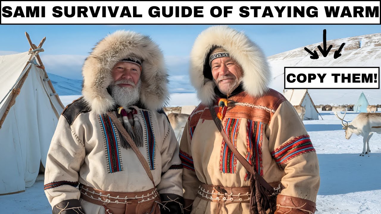 How Sami Stay Warm Using Natural Materials (No Electricity) | Copy Them
