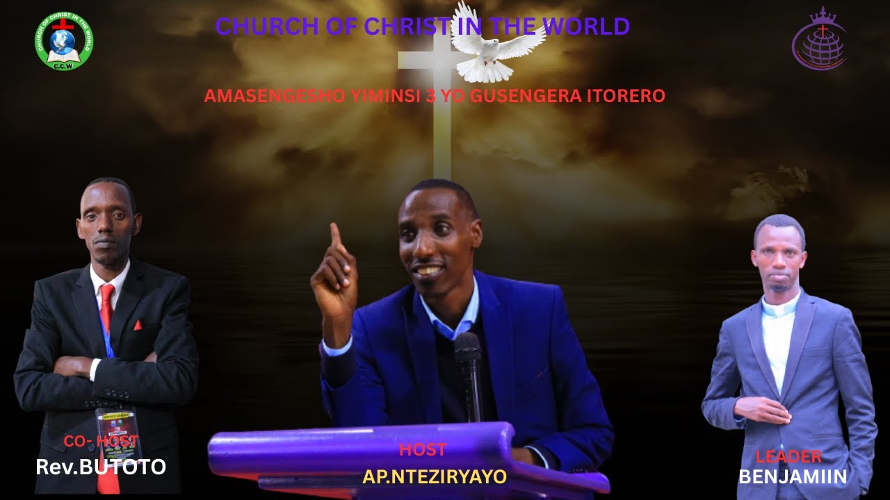 LIVE🔴CCW//AMASENGESHO MWITORERO RYA KRISTO//HAMWE NA AP Nteziryayo NA Rev.Nyabasindo Guturuka D.R.C