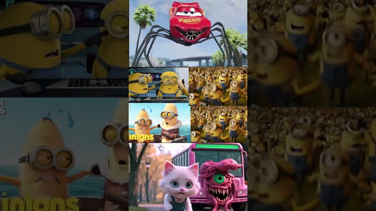 Minion vs McQueen 😱⚡