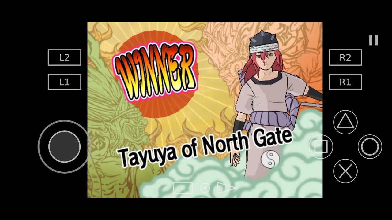 TAYUYA VS JIROBO !! NARUTO SHIPPUDEN ULTIMATE NINJA 5 #GAMES #aethersx2 #narutoshippuden 