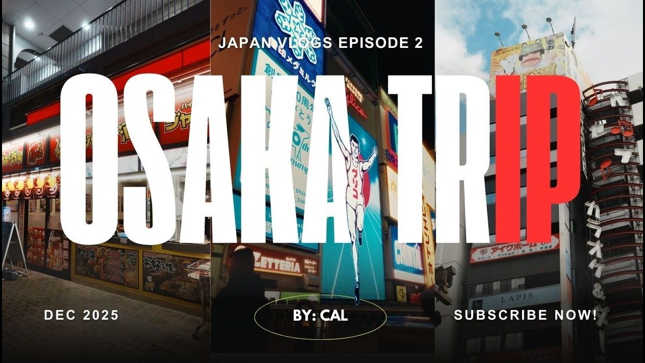 10 DAY TRIP TO JAPAN | Osaka Bullet Train, USJ, Dotonbori, and more shopping (Part 2)