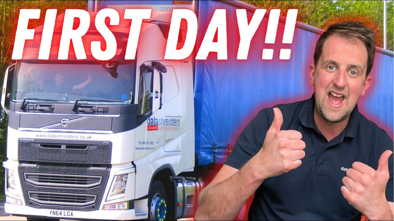 First Day In The New Truck | EXCITED | Trucking Vlog 59 | #truckertim