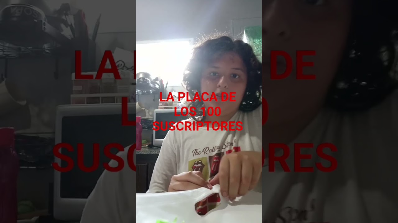 Haciéndo unboxing de la placa de los 100 suscriptores 💯🇦🇷 Gracias