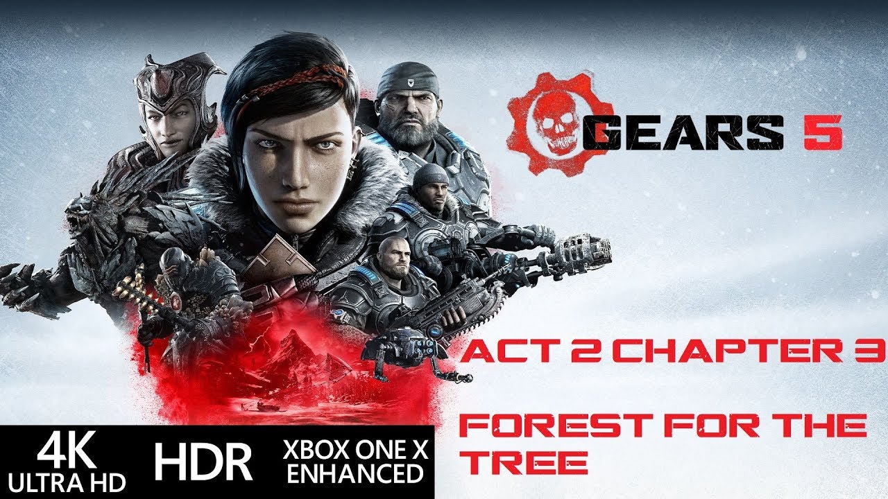 Gear Of War 5 | Act 2 Chapter 3 Forest For The Tree [Campaign, 4K]