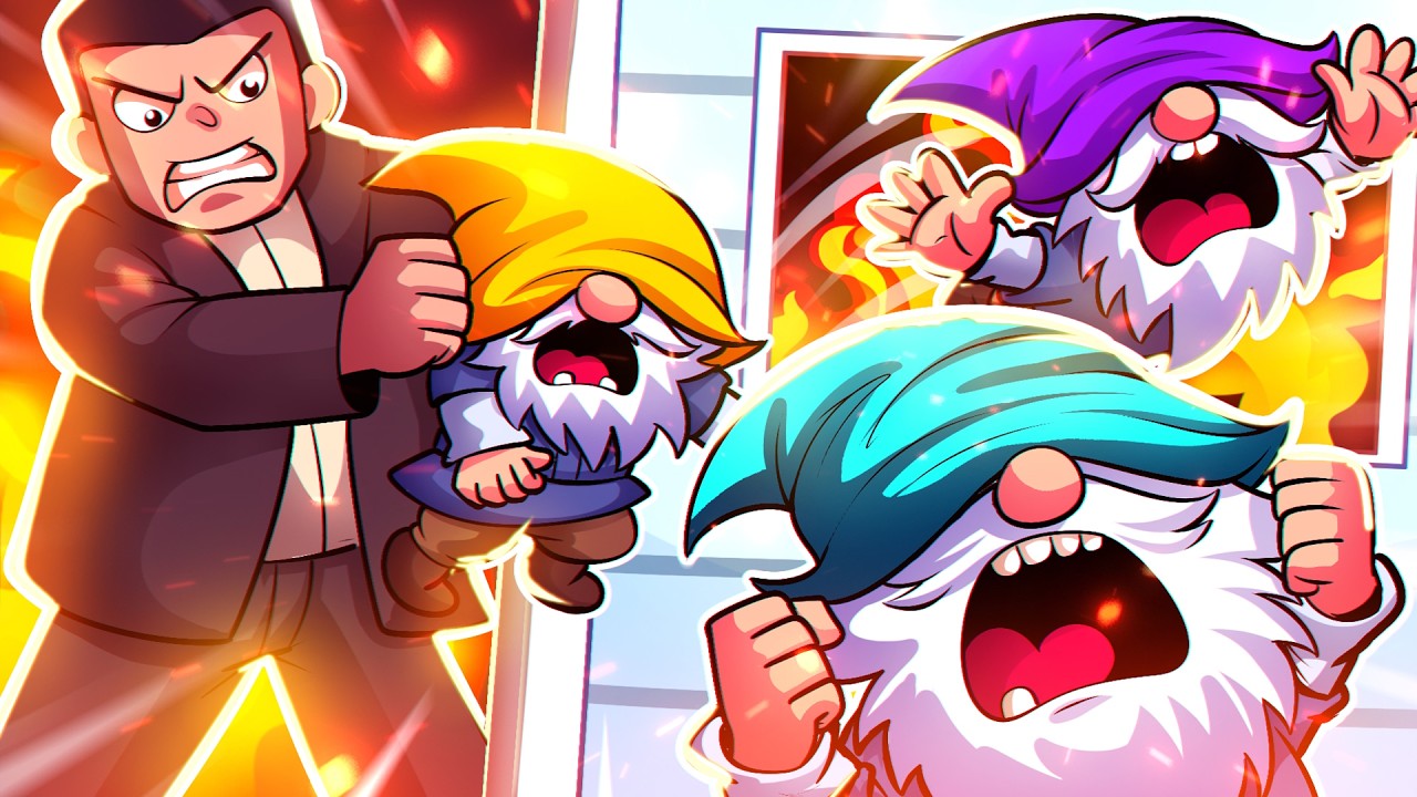 Sneaking into Joe Bidens House to Steal Stuff! | Burglin' Gnomes