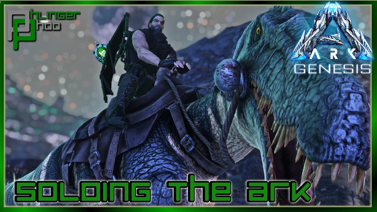 ARK IN SPACE! EXPLORING THE LUNAR BIOME! Soloing the Ark S5E121