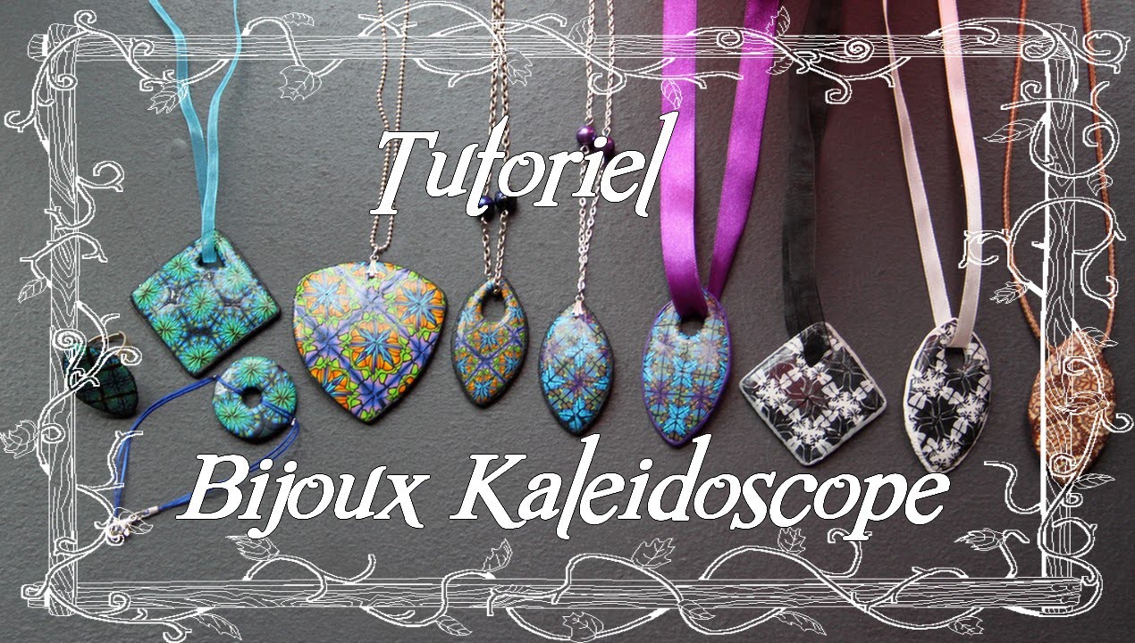 [♥ Tuto Fimo ♥]  ✿ La cane Kaléidoscope ✿